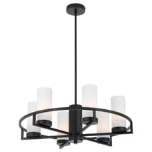 Cassius Iron 6 Light Pendant